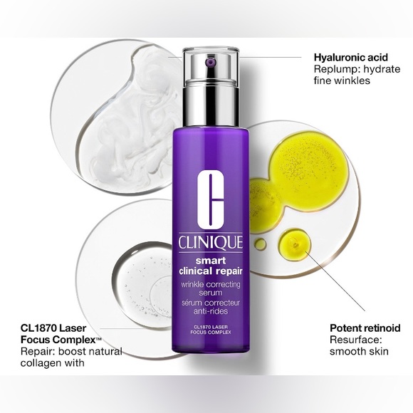 π2/$28 or 3/$38π NEW Clinique Smart Clinical Repair (Wrinkle Correcting Serum) - Picture 9 of 10